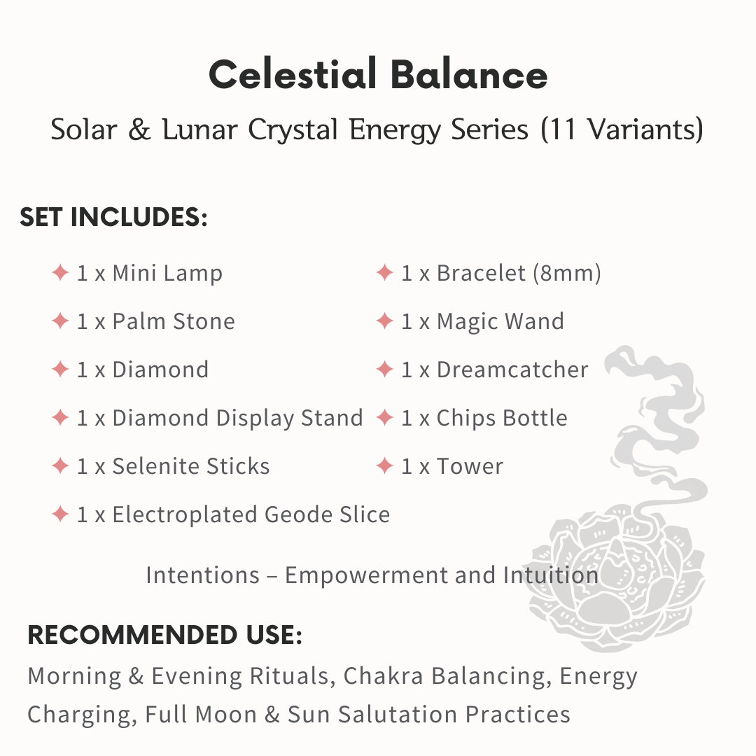 Solar & Lunar Crystal Gift Series - helmsman - crystal