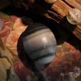 Taiji Jade Palm Stone - helmsman - crystal