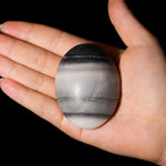 Taiji Jade Palm Stone - helmsman - crystal