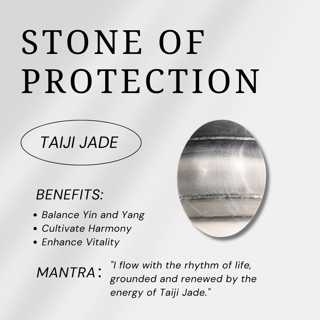 Taiji Jade Palm Stone - helmsman - crystal