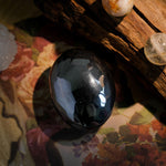 Terahertz Palm Stone - helmsman - crystal