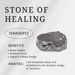 Terahertz Palm Stone - helmsman - crystal