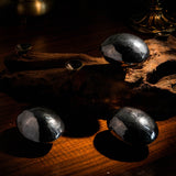 Terahertz Palm Stone - helmsman - crystal