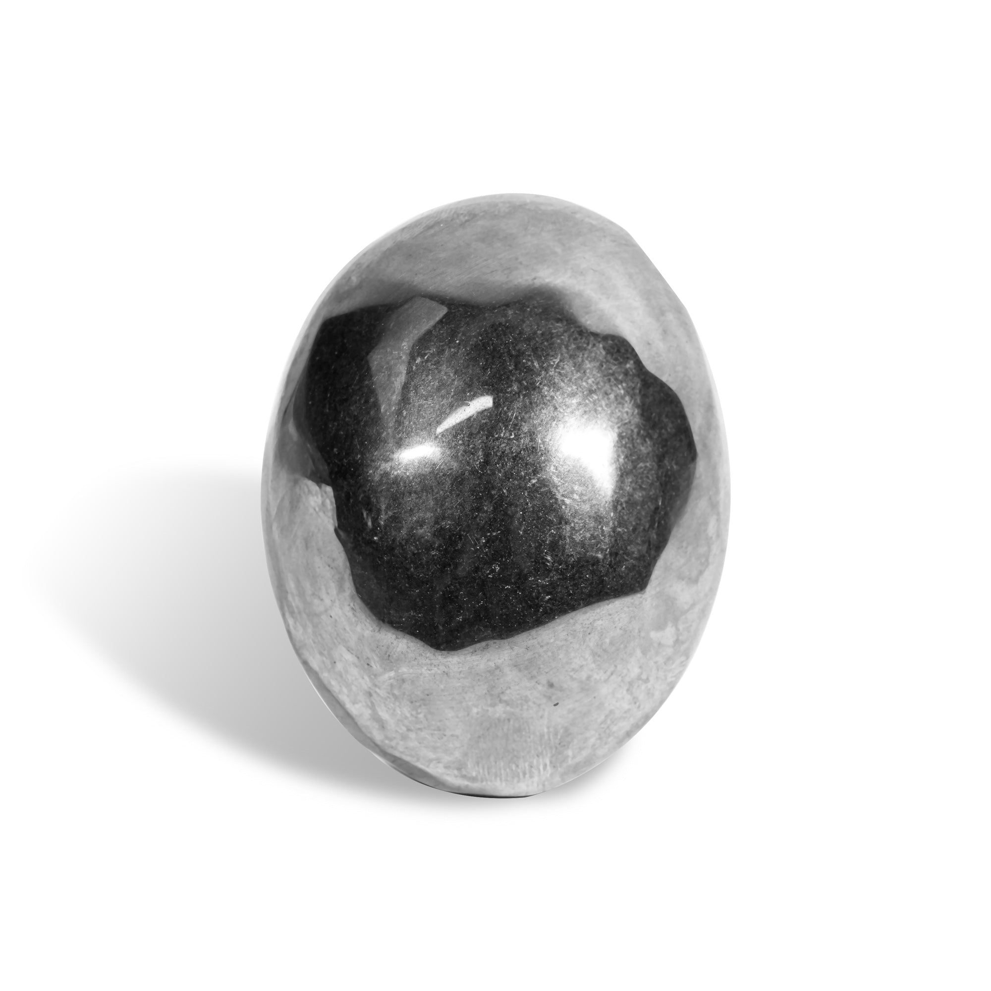 Terahertz Palm Stone - helmsman - crystal