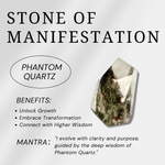 Thousand Layer Quartz Palm Stone - helmsman - crystal