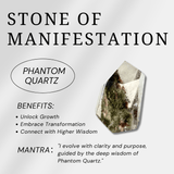 Thousand Layer Quartz Palm Stone - helmsman - crystal