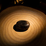 Thousand Layer Quartz Palm Stone - helmsman - crystal