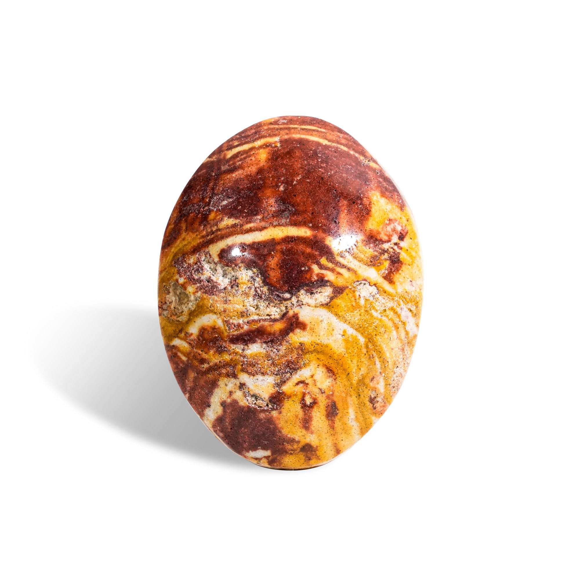 Van Gogh Stone Palm Stone - helmsman - crystal