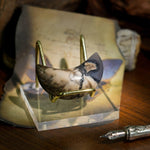 Volcanic Agate Moon - helmsman - crystal