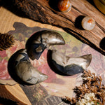 Volcanic Agate Moon - helmsman - crystal