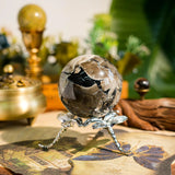 Volcano Agate Sphere - helmsman - crystal