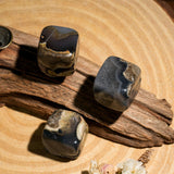 Volcano Agate Tumbled Stone Set - helmsman - crystal