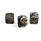 Volcano Agate Tumbled Stone Set - helmsman - crystal
