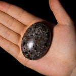 Yooperlite Palm Stone - helmsman - crystal