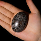 Yooperlite Palm Stone - helmsman - crystal