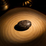 Yooperlite Palm Stone - helmsman - crystal