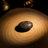 Yooperlite Palm Stone - helmsman - crystal