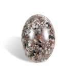 Yooperlite Palm Stone - helmsman - crystal