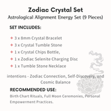 Zodiac Crystal Set - helmsman - crystal