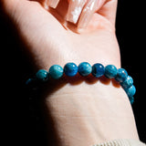 Blue Apatite Bracelet-helmsman crystal-healing energy crystal