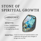 Blue Labradorite Flame Freeform