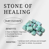 Ruby Fuchsite Tower