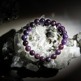 Lepidolite Bracelet-helmsman crystal-healing energy crystal