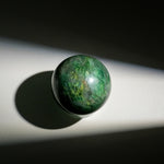 African Jade Sphere-Helmsman Crystal