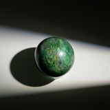 African Jade Sphere-Helmsman Crystal