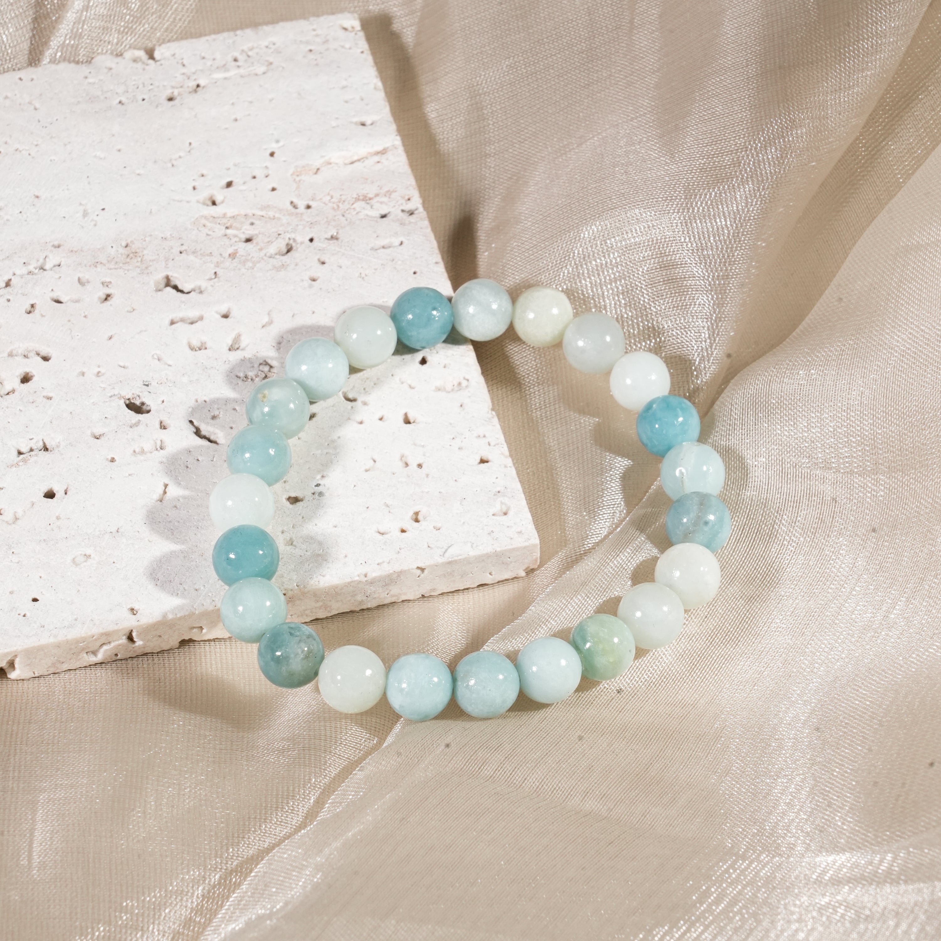 Amazonite Bracelet-Helmsman Crystal