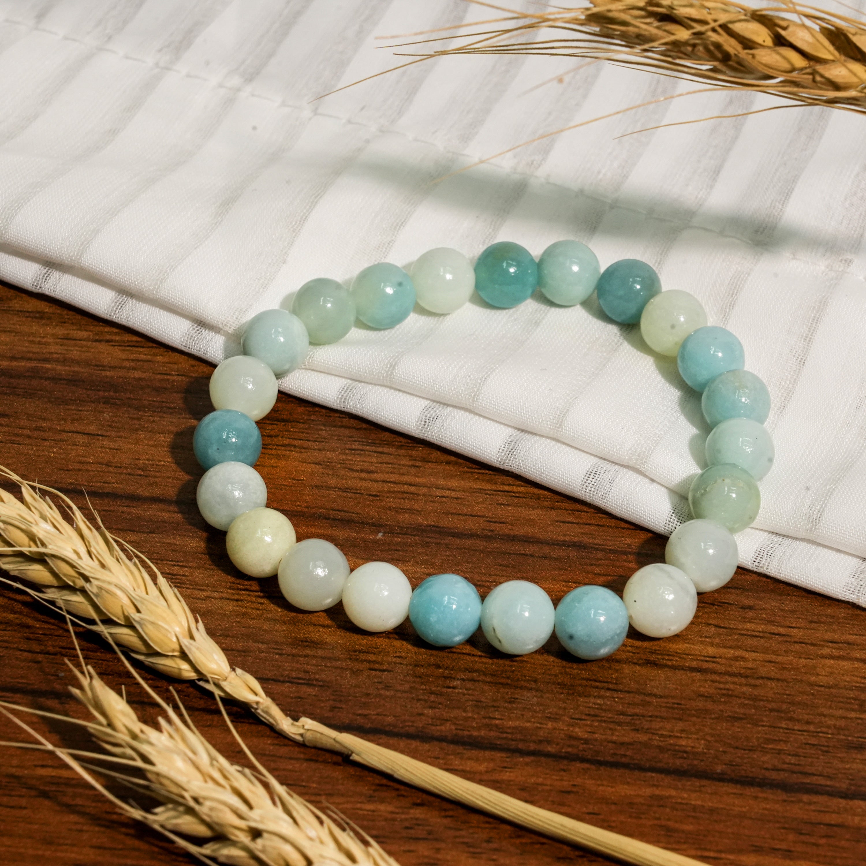 Amazonite Bracelet-Helmsman Crystal