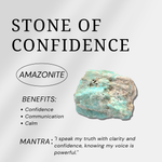 Amazonite Flame Freeform-Helmsman Crystal
