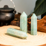 Amazonite Point-Helmsman Crystal