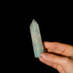 Amazonite Point-Helmsman Crystal