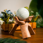 Amazonite Sphere-Helmsman Crystal