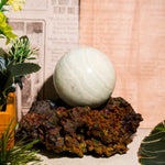 Amazonite Sphere-Helmsman Crystal