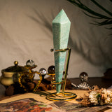 Amazonite Wand Ornament-Helmsman Crystal