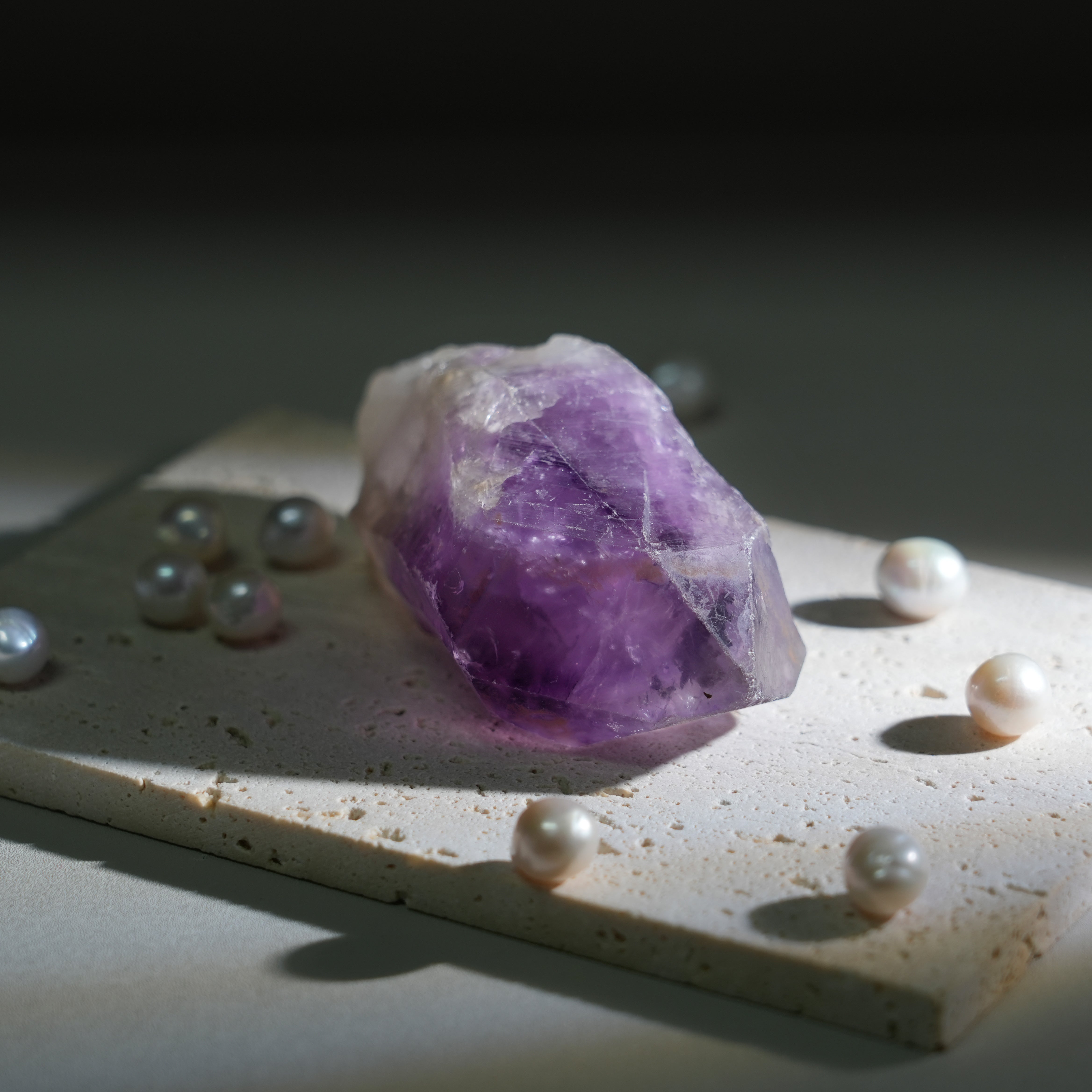 Amethyst Rough-Helmsman Crystal