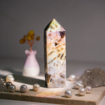 Aura Sphalerite Tower-Helmsman Crystal