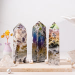 Aura Sphalerite Tower-Helmsman Crystal