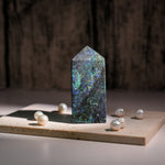 Azurite Tower-Helmsman Crystal