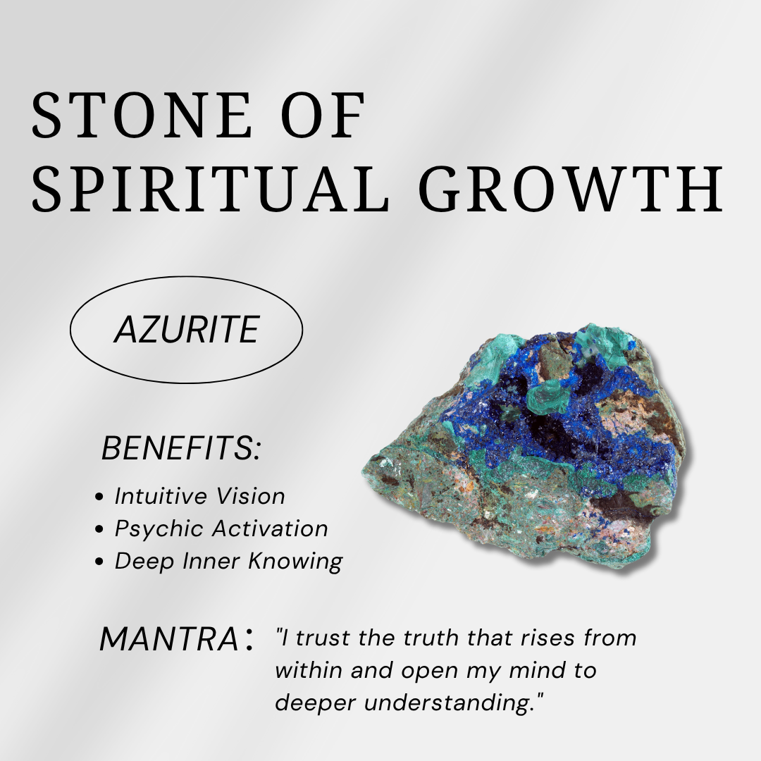Azurite Tower-Helmsman Crystal