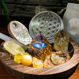 Birthstone Crystal Ritual Set-Helmsman Crystal