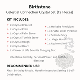 Birthstone Crystal Ritual Set-Helmsman Crystal