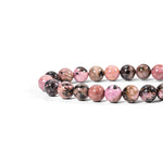 Black Rhodonite Bracelet-Helmsman Crystal