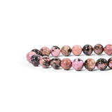 Black Rhodonite Bracelet-Helmsman Crystal