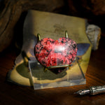 Black Rhodonite Heart-Helmsman Crystal