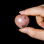 Black Rhodonite Mini Heart Set-Helmsman Crystal