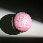 Black Rhodonite Sphere-Helmsman Crystal