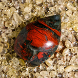 Bloodstone Flame Freeform-Helmsman Crystal